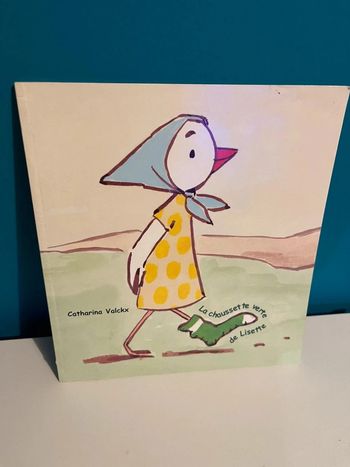 Livre école des loisirs la chaussette verte de Lisette