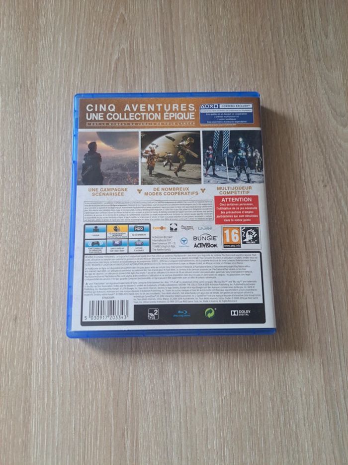 Jeu ps4 destiny la collection - photo numéro 2