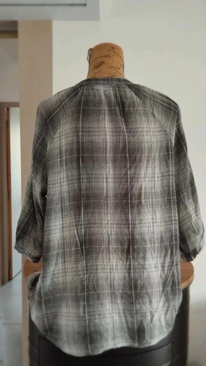 jolie chemise promod grise taille 40 femme - photo numéro 8