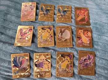 Lot de 3 cartes pokemon