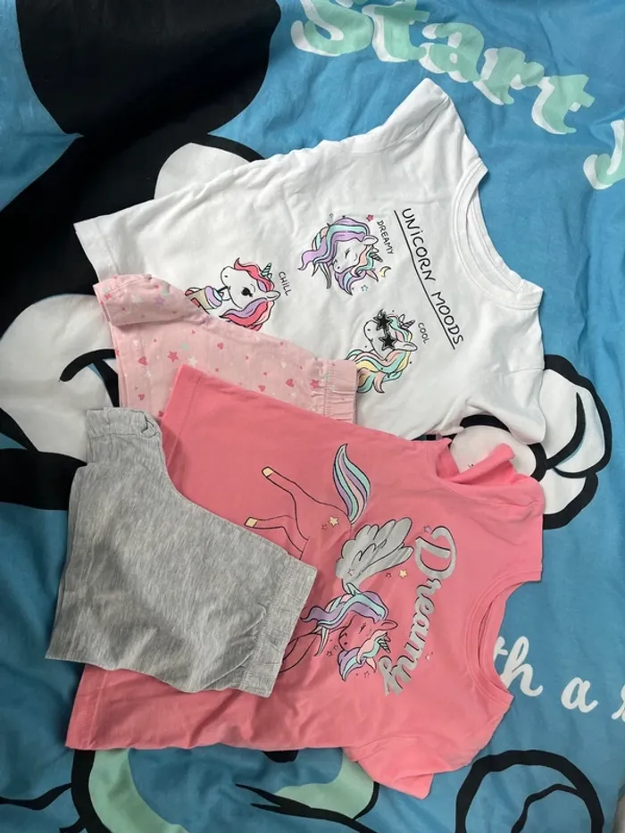 Lot de 2 pyjamas short 4 ans