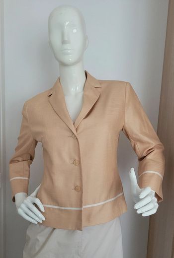 Veste beige jaune
