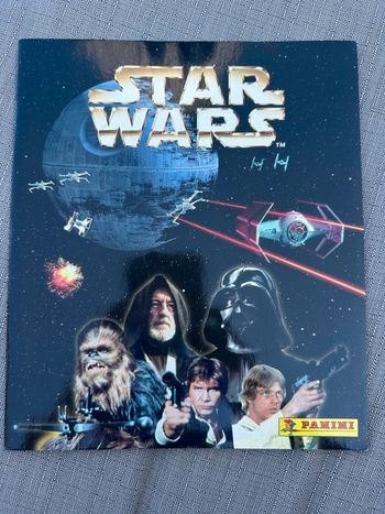 Album Panini complet italien italiano Star Wars la Guerre des Étoiles vignettes stickers