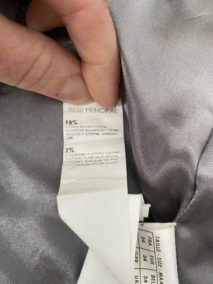 Veste grise - photo numéro 4