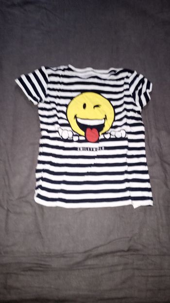 Tee shirt smiley 5ans