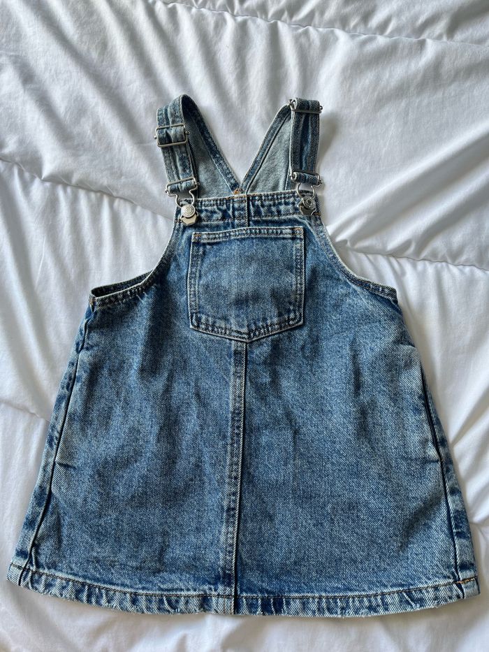 Lot 2 robes jeans Zara 18-24 mois - photo numéro 5