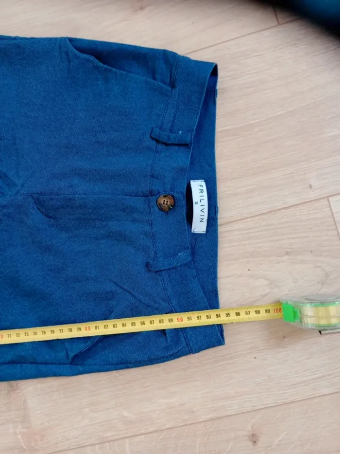 Pantalon femme S stretch bleu  c87 - photo numéro 12