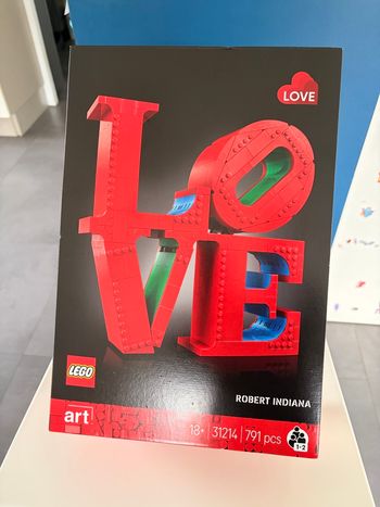 LEGO Art 31214 : Love (Robert Indiana) 🎁