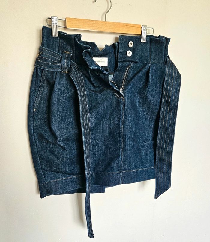 Jupe en jean Vanesa bruno taille 38 - photo numéro 2