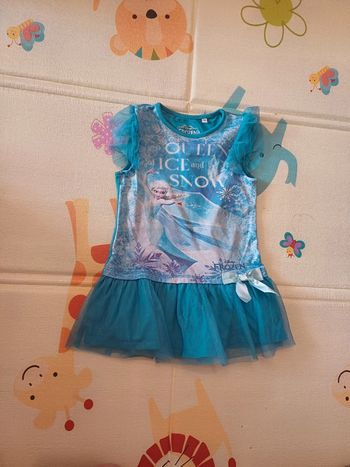 Robe reine des neiges 4 ans