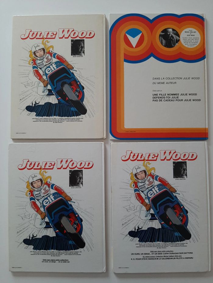Lot de 4 BD Julie Wood - Jean Graton aux Editions Fleurus - photo numéro 2