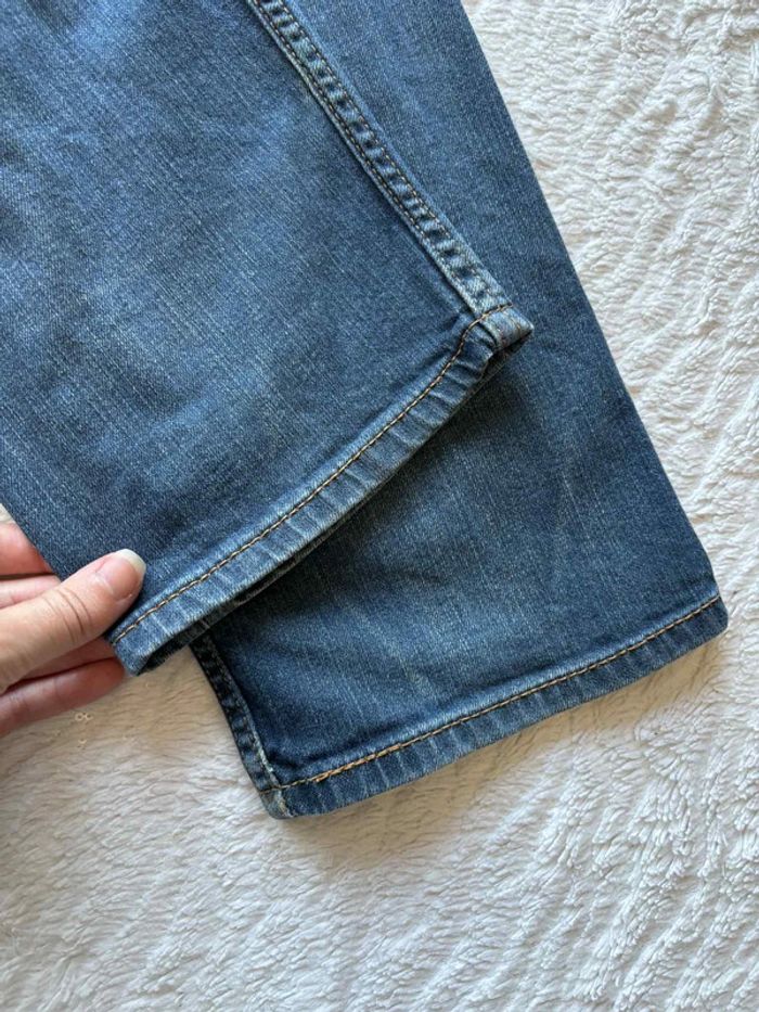 Jean Levi’s homme 502 slim Taper fuselé W33 L30 (42‑44 FR / L) Bleu foncé délavé État très bon - photo numéro 13
