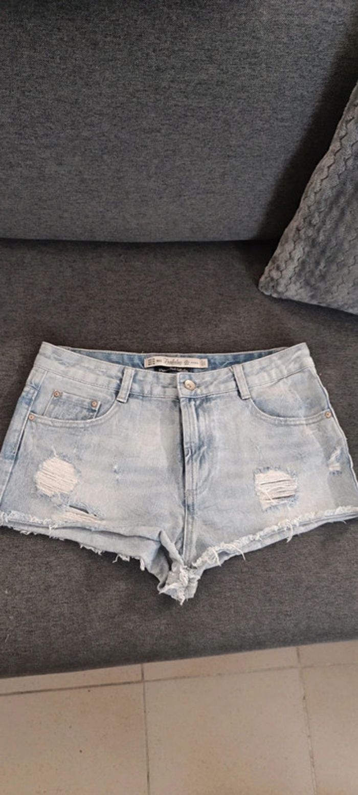 Short en jeans taille s