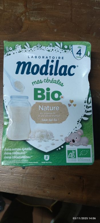 Modilac mes céréales nature