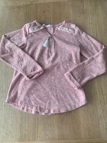 Haut rose gemo taille 8ans