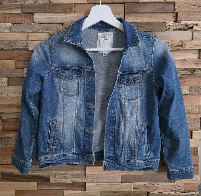 Veste en jeans 8 ans fille vertbaudet - photo numéro 5