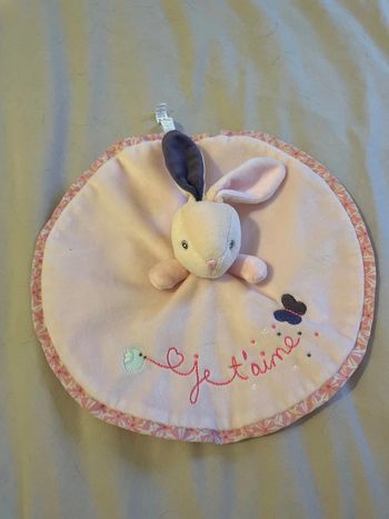 Doudou plat lampon je t’aime kaloo