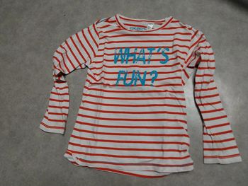 haut tee shirt manches longues garcon 8 ans okaidi