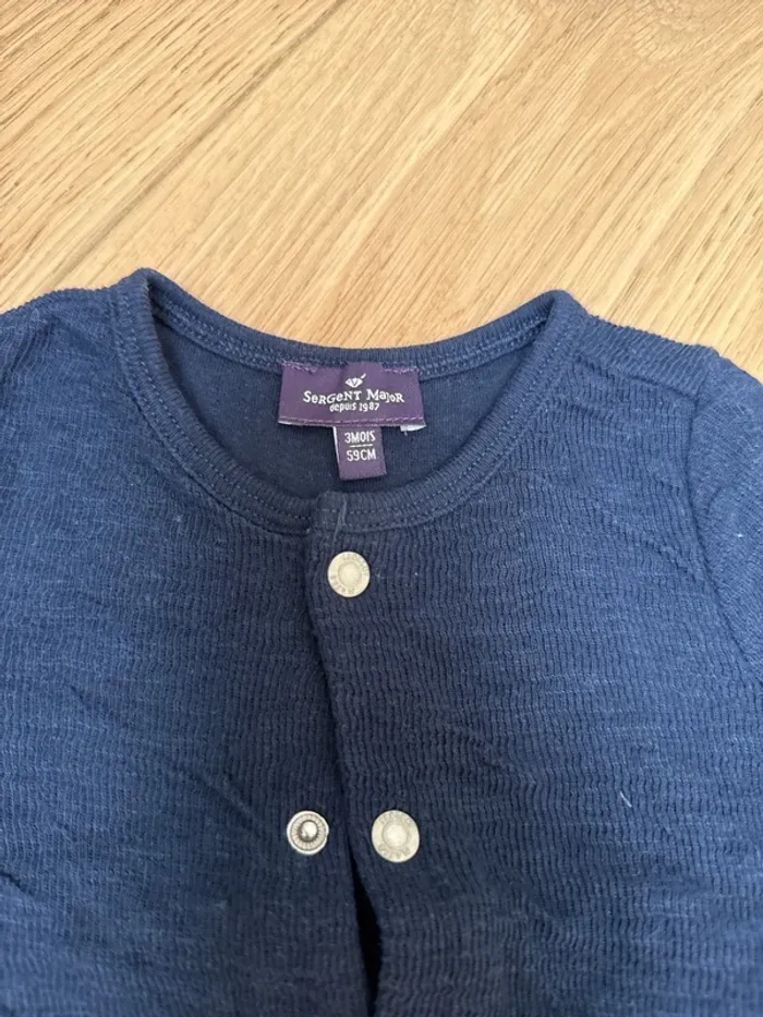 ensemble sergent major taille 3 mois - photo numéro 3