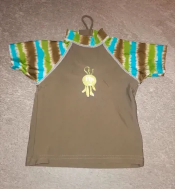 T-shirt maillot de bain anti UV bébé 9/12 mois NEUF