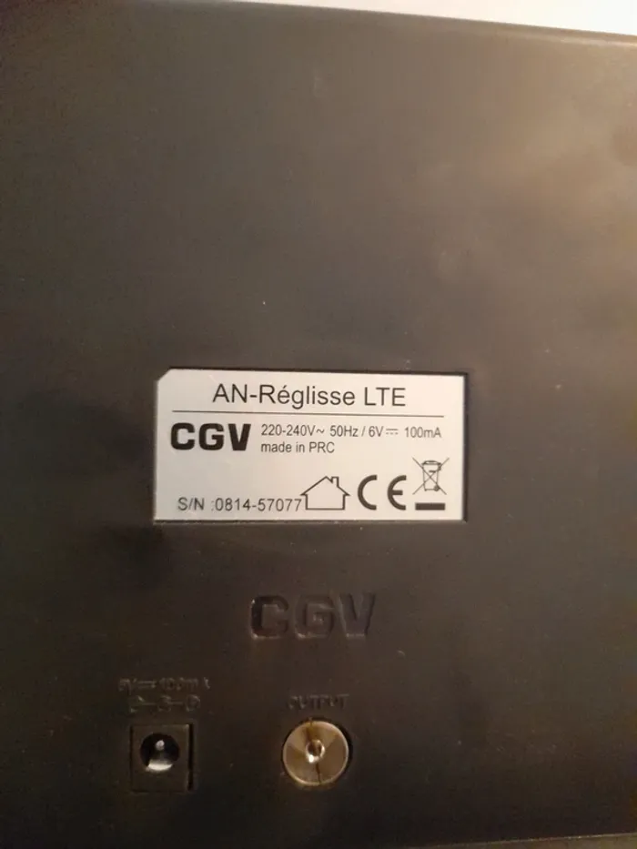 Antenne portative CGV jamais servie - photo numéro 4