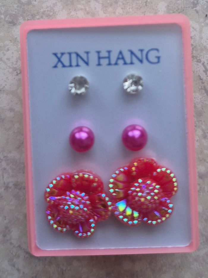 Boucles d'oreilles fantaisie - photo numéro 3