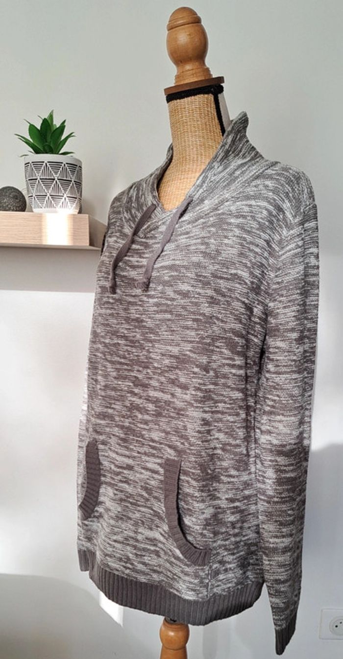 Pull gris foncé Gémo - photo numéro 7