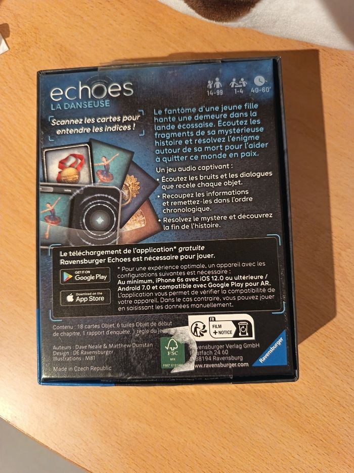 Jeux d’enquête Echoes – plusieurs modèles – très bon état - photo numéro 1