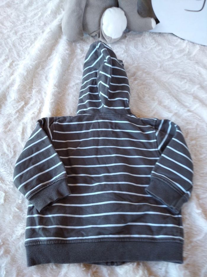 Gilet veste avec capuche Garçon 9 mois Petit Kimbaloo - photo numéro 10