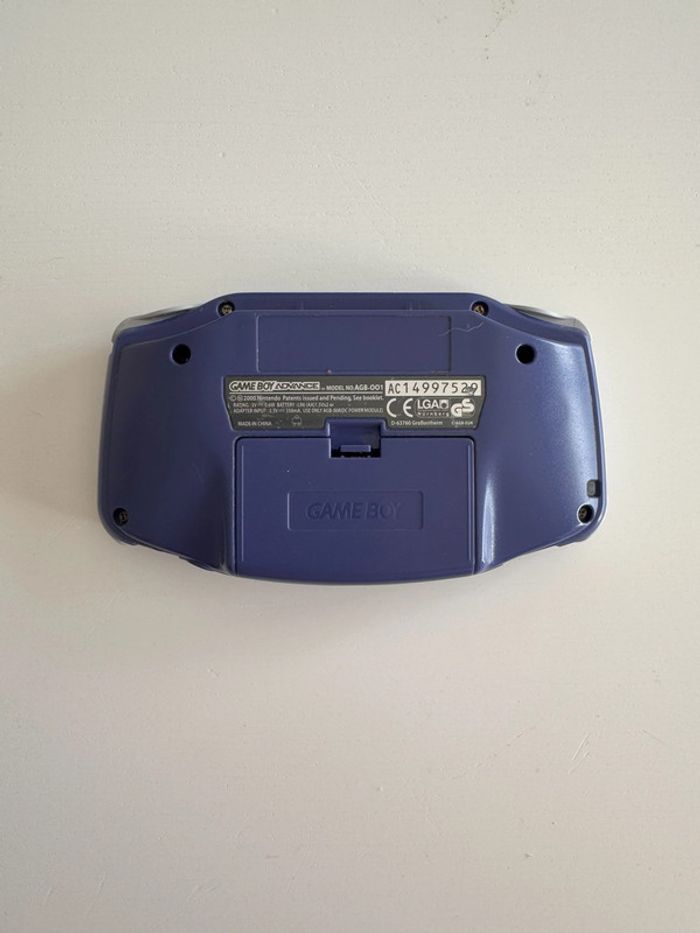 Game Boy Advance Mauve + 4 jeux - TBE - photo numéro 3