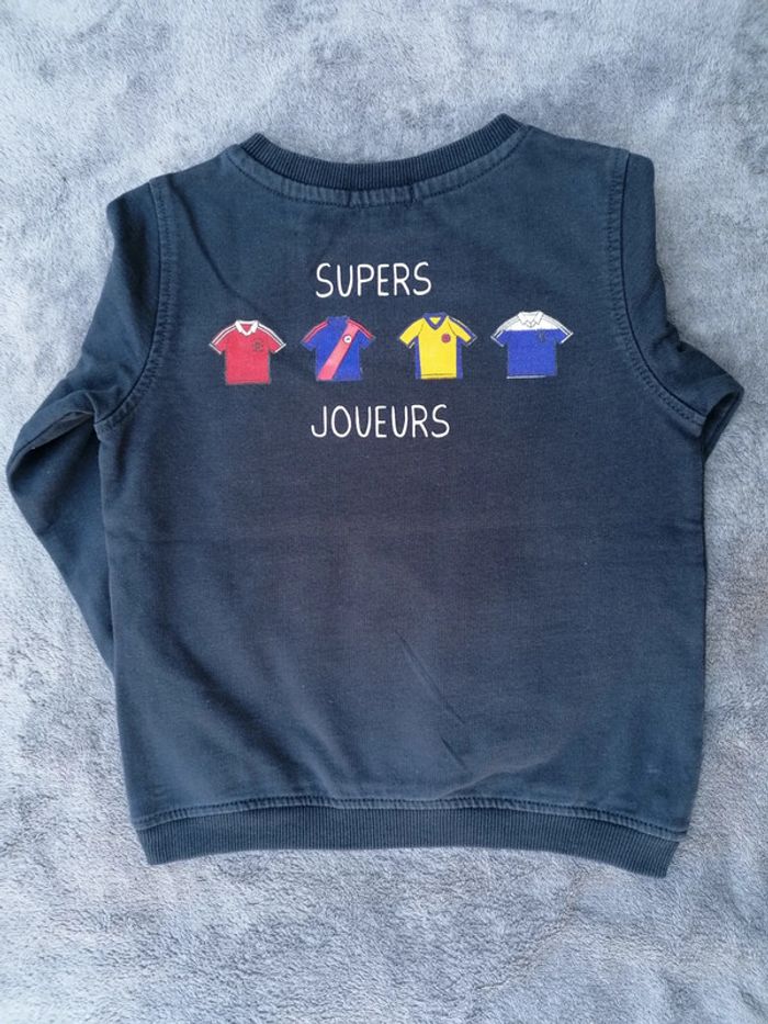Sweat DPAM - 3 ans - Marine - photo numéro 3