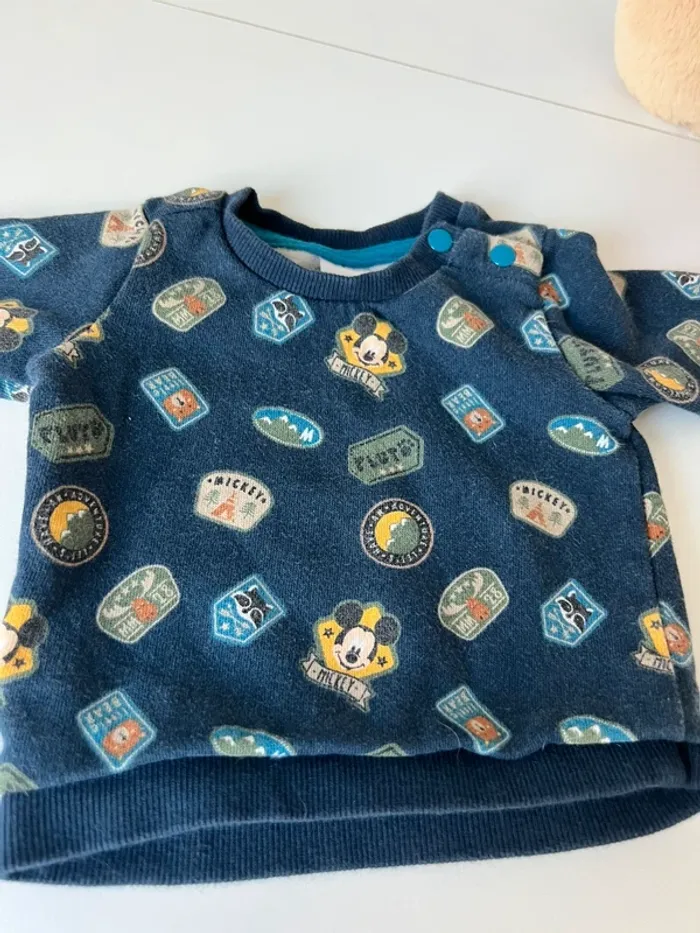 Pull bébé 1 a 3 mois Disney - photo numéro 2