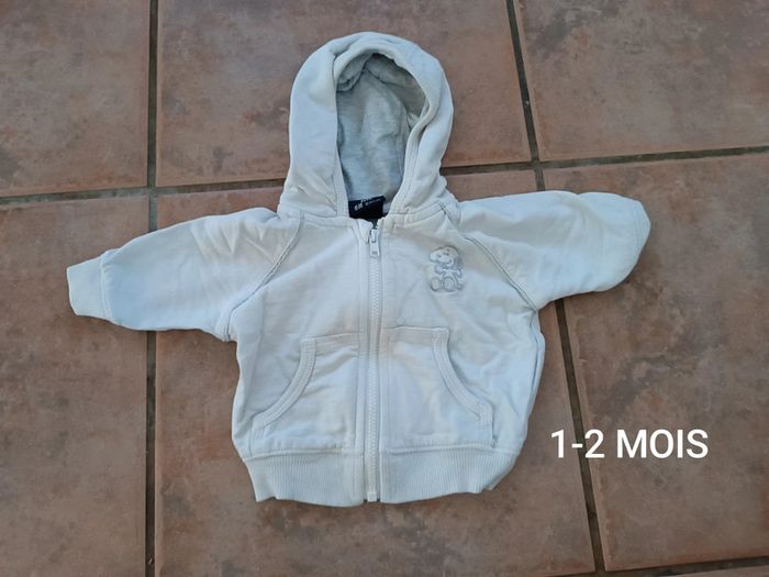 Veste garçon 1-2 MOIS