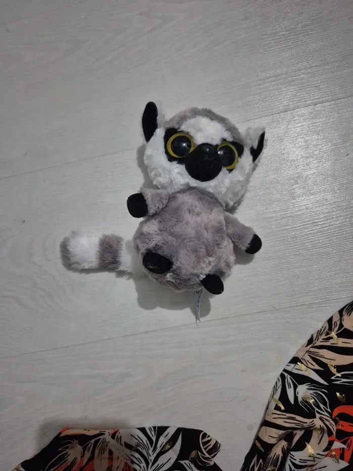 Peluche lemurien