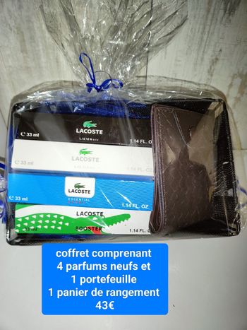Coffret homme neuf