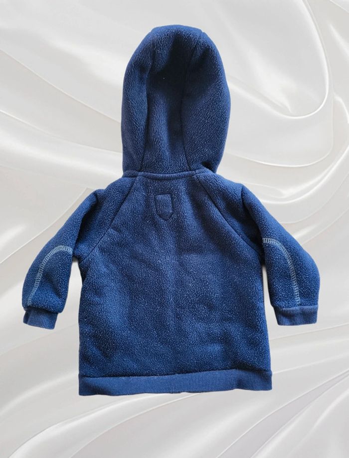 Veste gilet zippé polaire garçon 3 mois - photo numéro 2