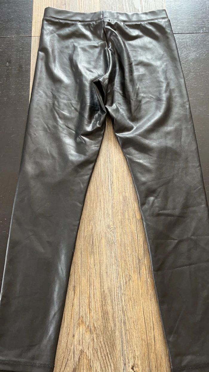 Leggings simili cuir fille - photo numéro 2