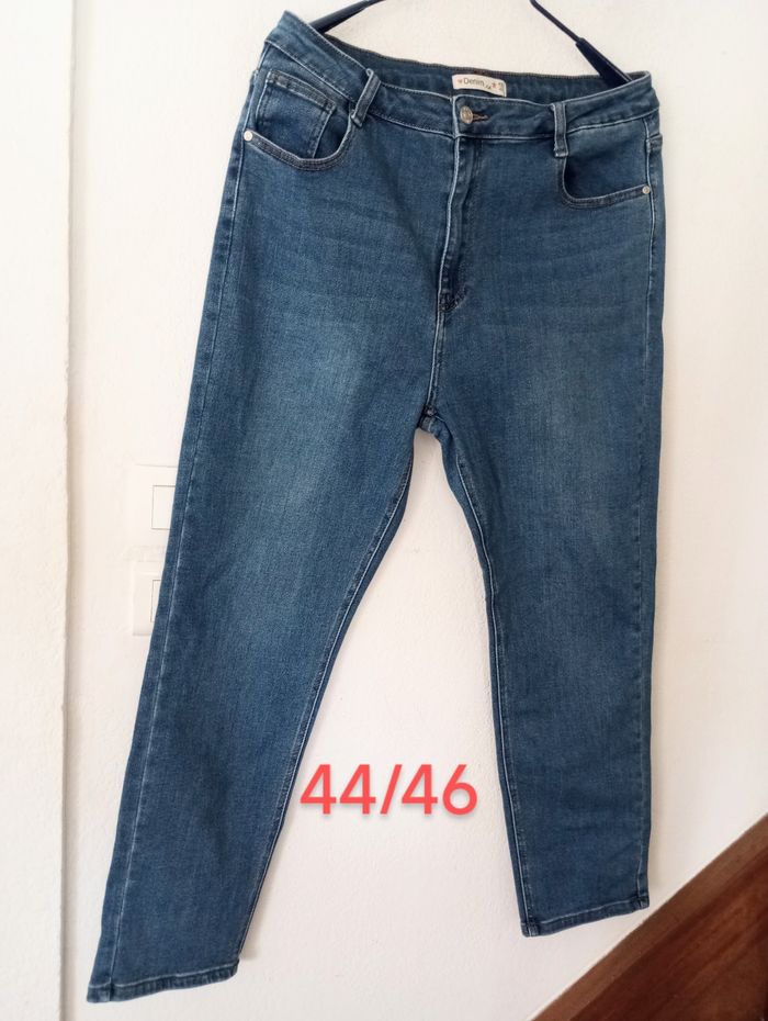 Jeans skinny taille haute femme 44/46