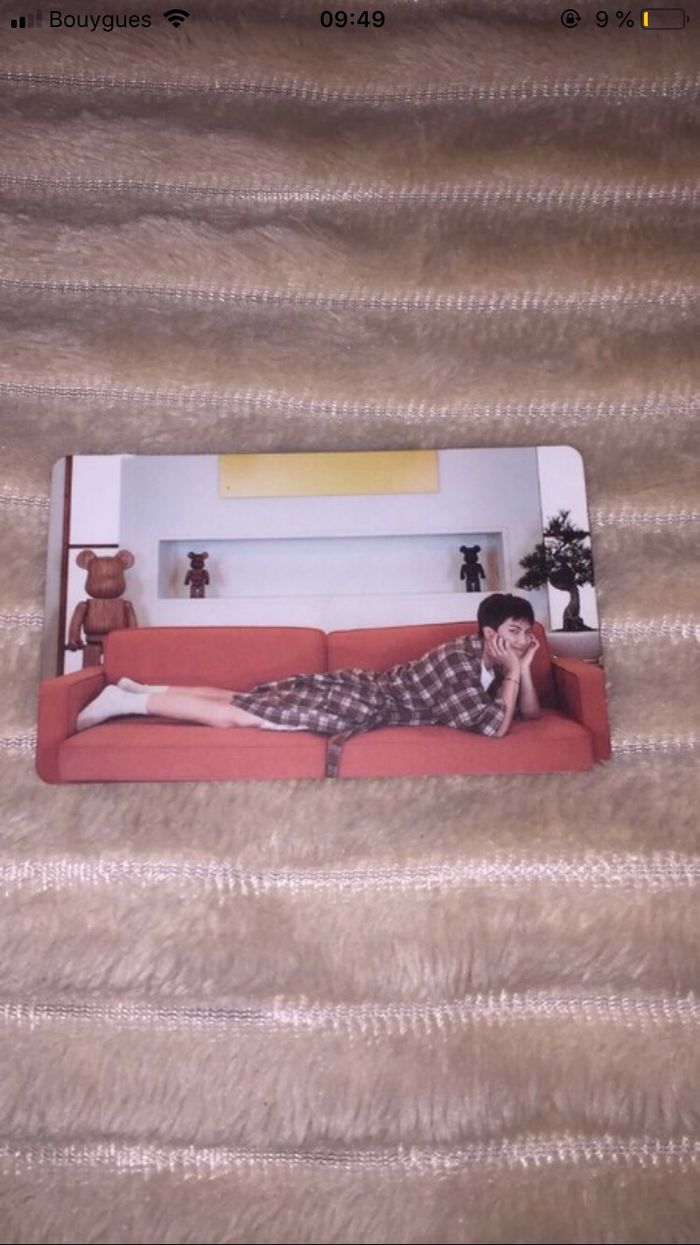 photocard bts rm