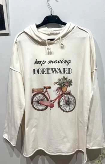 Sudadera bicicleta vintage oversized