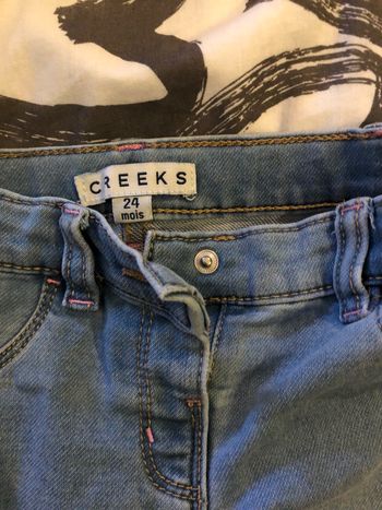 Jeans fille creeks 24mois