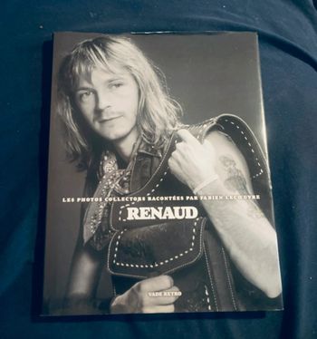 Livre Renaud « les photos collectors racontées par Fabien Lecoeuvre »