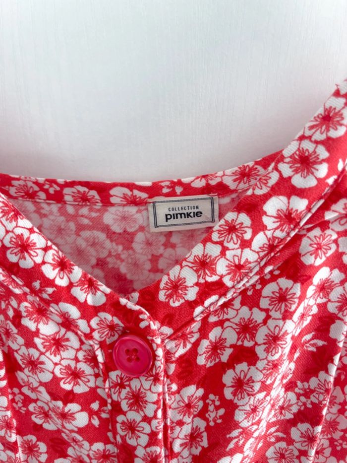 Combi short à motifs fleurs rouge et blanc Pimkie - photo numéro 9