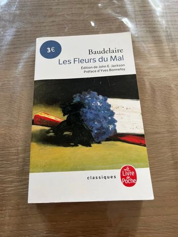 Livre les fleurs du mal