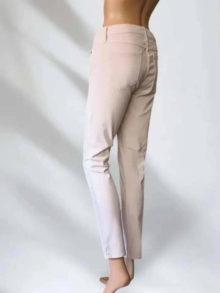 Jean Aquaverde coupe slim ,taille mi_haute , stretch - photo numéro 2
