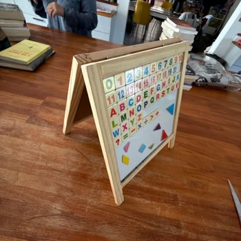 Tableau enfant double face éducatif