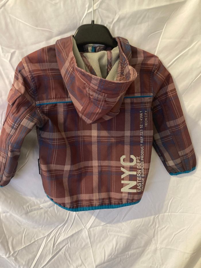 Veste Northville garçon 4 ans imperméable doublée polaire
