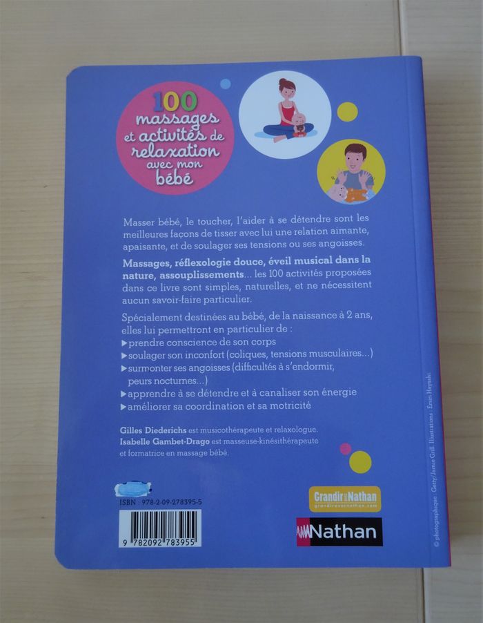 Livre "100 massages et activités de relaxation avec mon bébé" - photo numéro 2