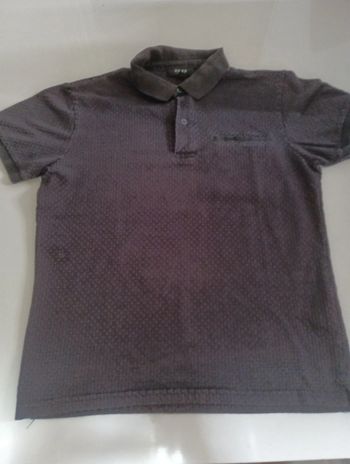 Tee shirt manches courtes Polo homme Smog taille M rétro vintage