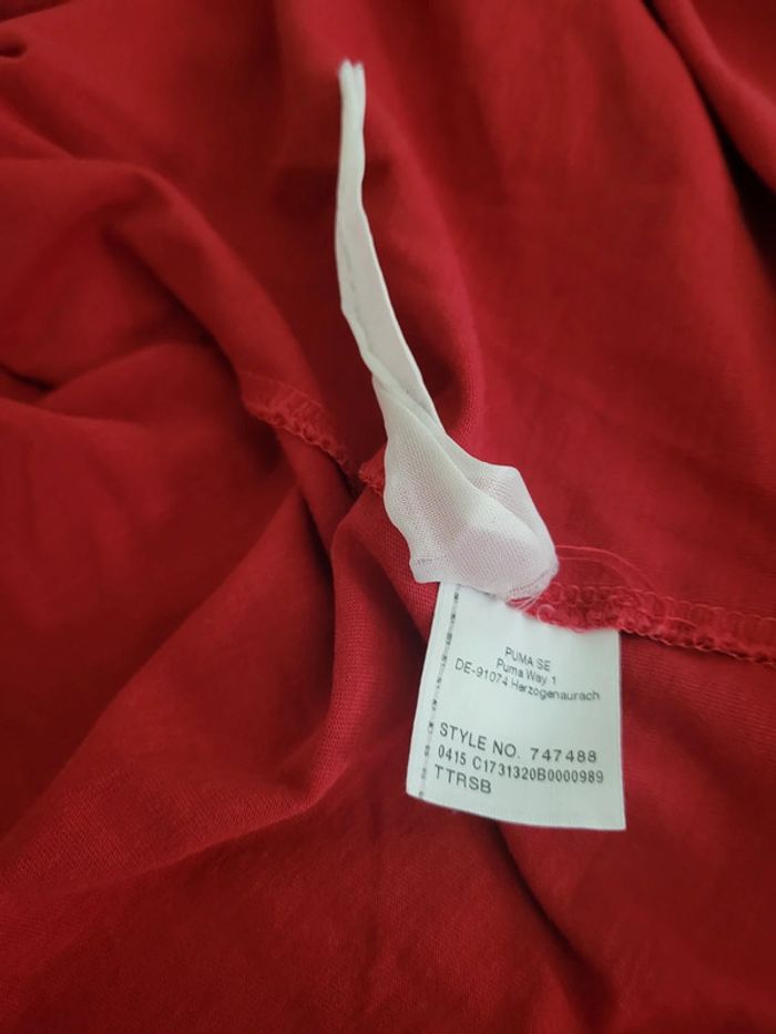T-shirt Puma Arsenal rouge - S - photo numéro 8